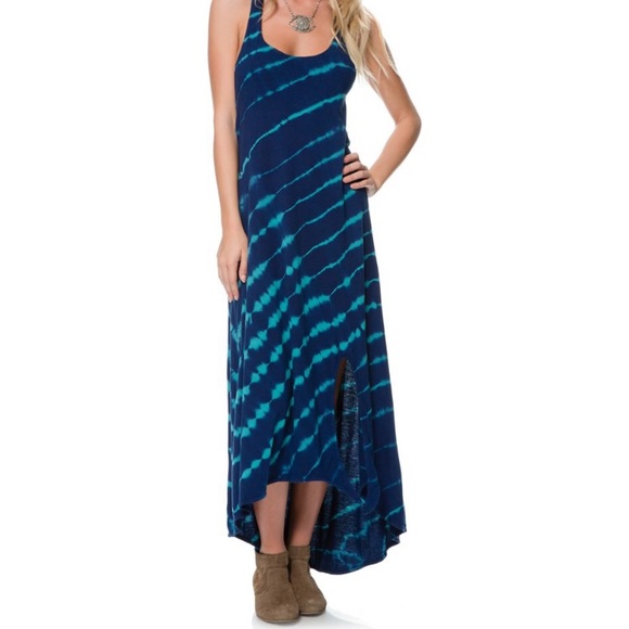Roxy Dresses & Skirts - ⭐️HOST PICK!⭐️ ROXY Tie Dye Maxi dress -NEW